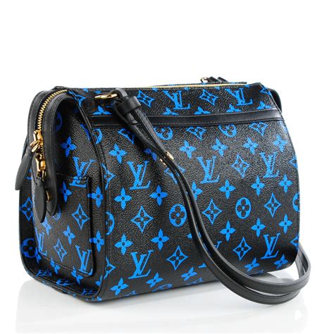 louis vuitton black blue|louis vuitton blue tote.